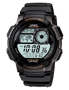 นาฬิกาข้อมือชาย ยี่ห้อ casio รุ่น AE-1000W-1AVDF