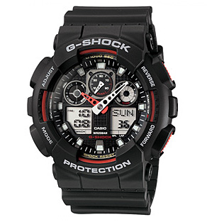 นาฬิกาข้อมือชาย casio รุ่น GA-100-1A4DR
