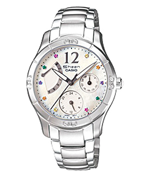 นาฬิกาข้อมือผู้หญิง ยี่ห้อ casio รุ่น SHN-3016DP-7ADR